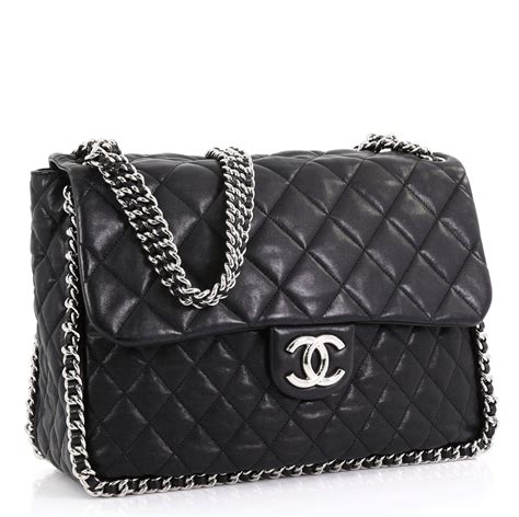 chanel classic box with chain|chanel quilted bag.